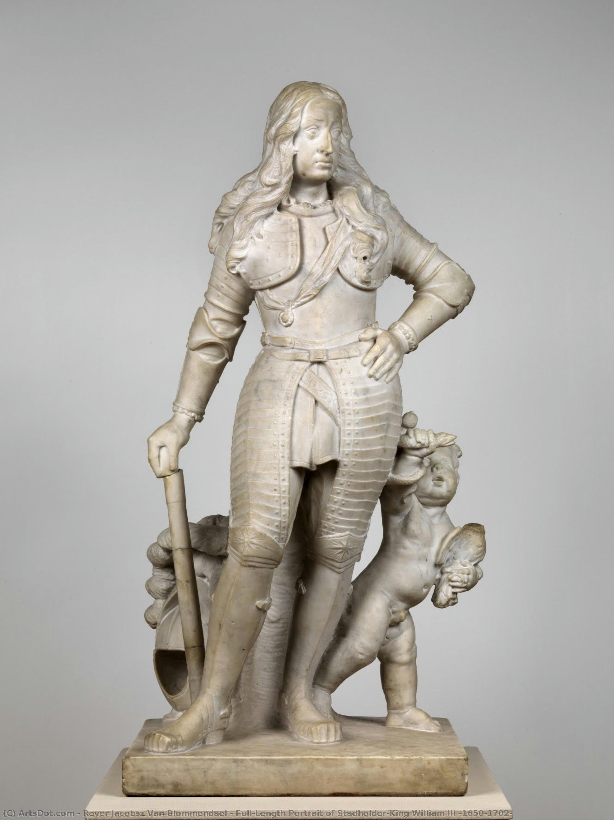 Full-length Portrait Of Stadholder-king William Iii (1650-1702) — Reyer Jacobsz Van Blommendael