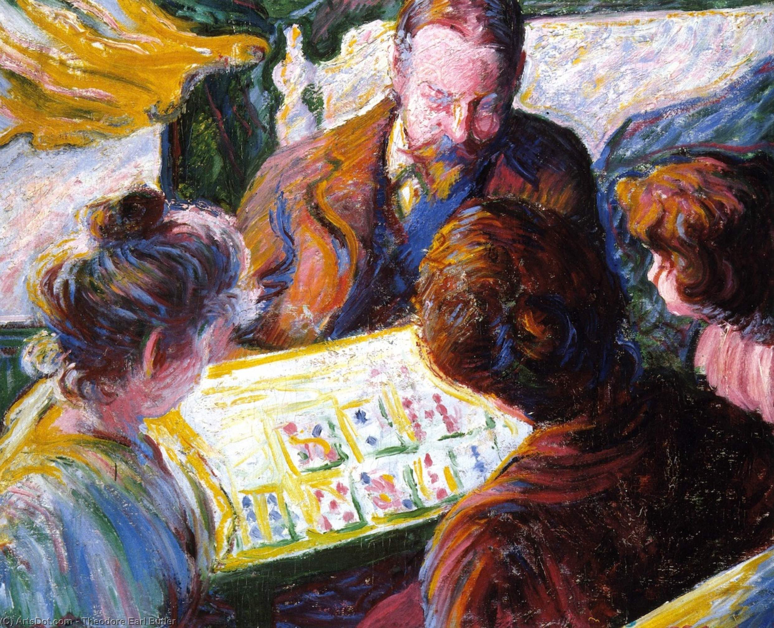 The Cards Players — Theodore Earl Butler