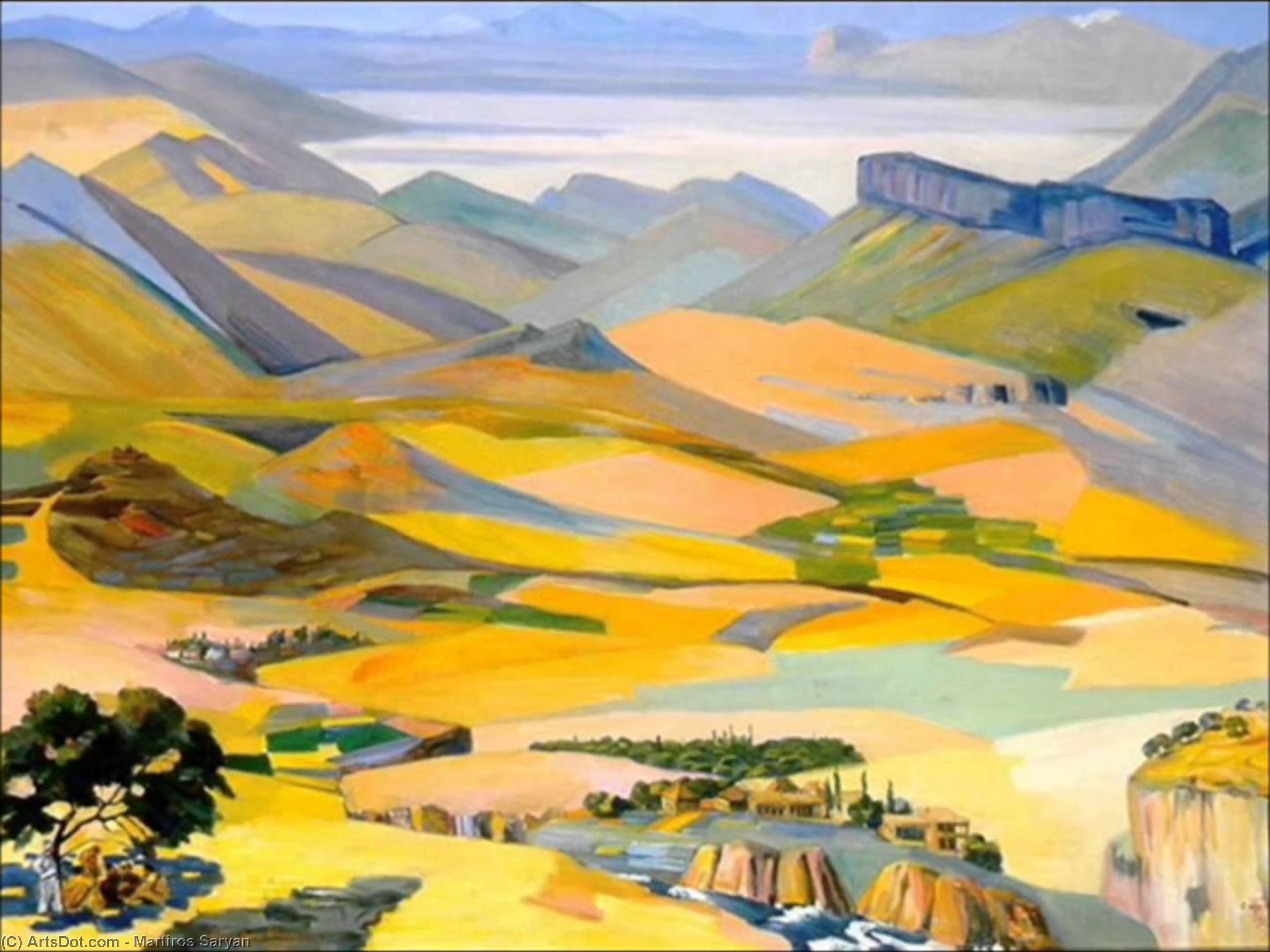 Armenia — Martiros Sarian