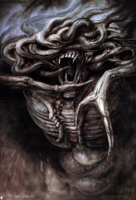 Hr Giger Pii The Great Beast P13 — H.r. Giger
