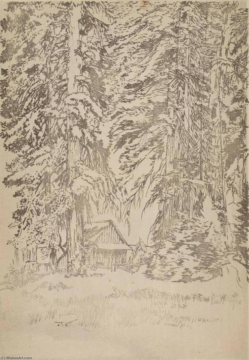 Evening At Carl Inn (progressive Proof No.2) — Chiura Obata