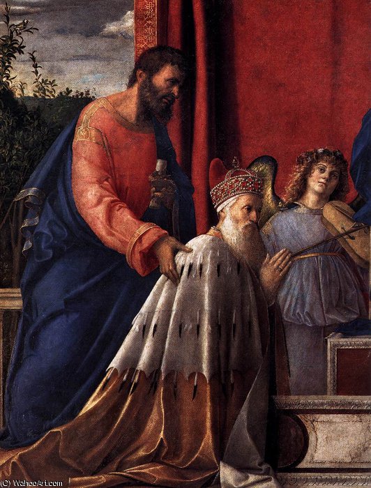 3.barbarigo Altarpiece - Barbarigo Altarpiece (detail) — Giovanni Bellini