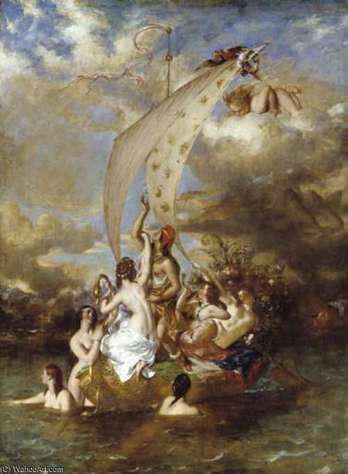 Youth At The Prow Pleasure At The Helm — William Etty