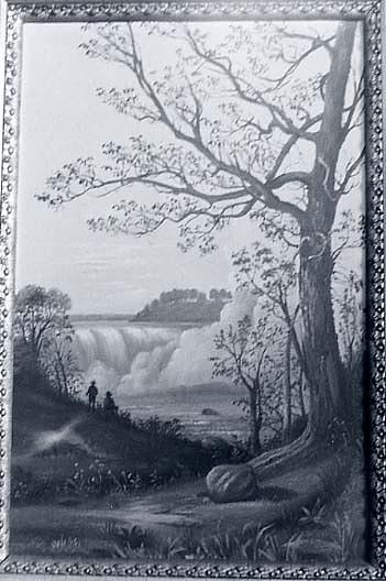 Watauga Falls Pignet ( ), (painting) — William Woodruff Gibbs