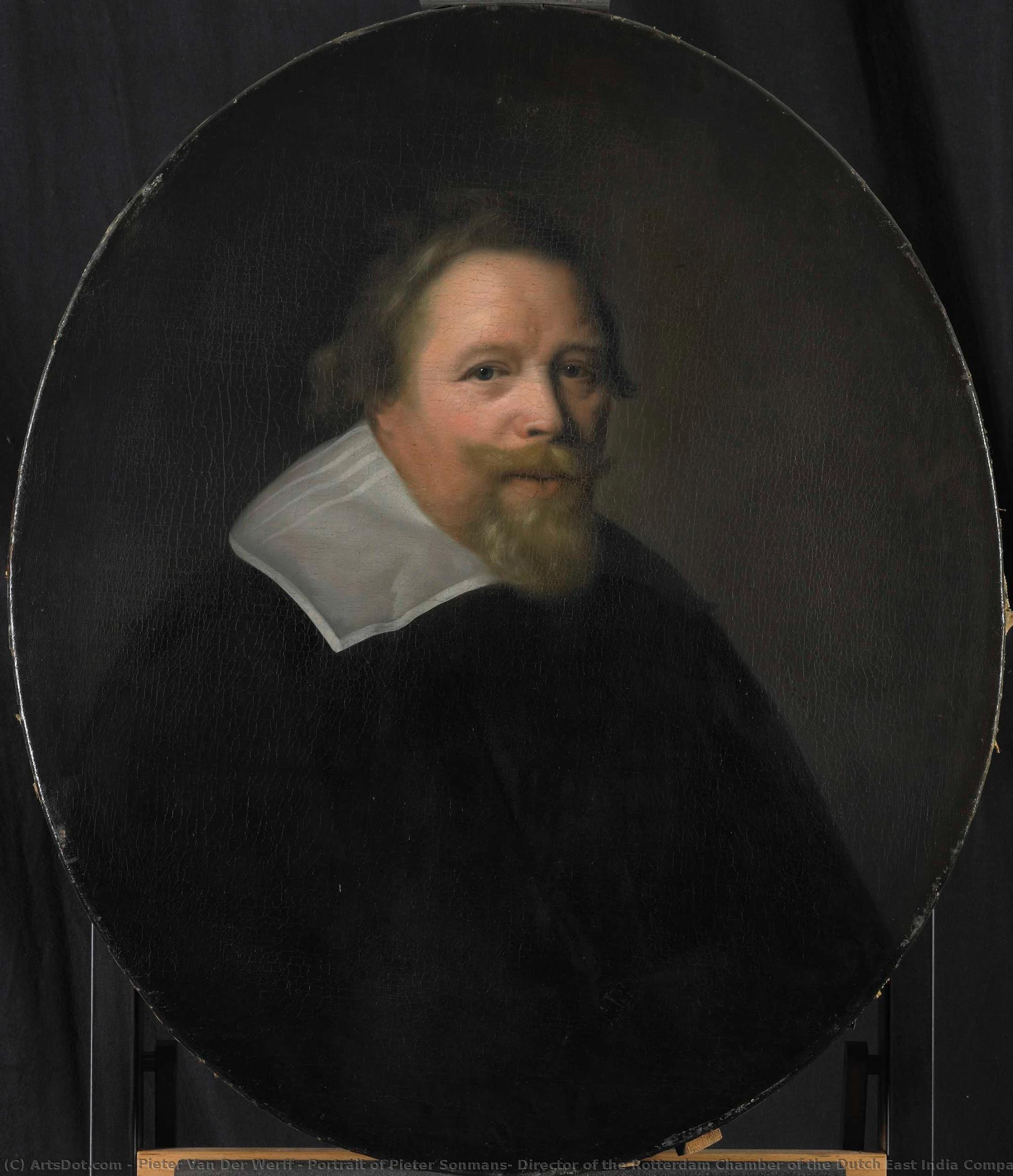 Portrait Of Pieter Sonmans, Director Of The Rotterdam Chamber Of The Dutch East India Company, Elected 1631, Pieter Van Der Werff, 1695 - 1722 — Pieter Van Der Werff