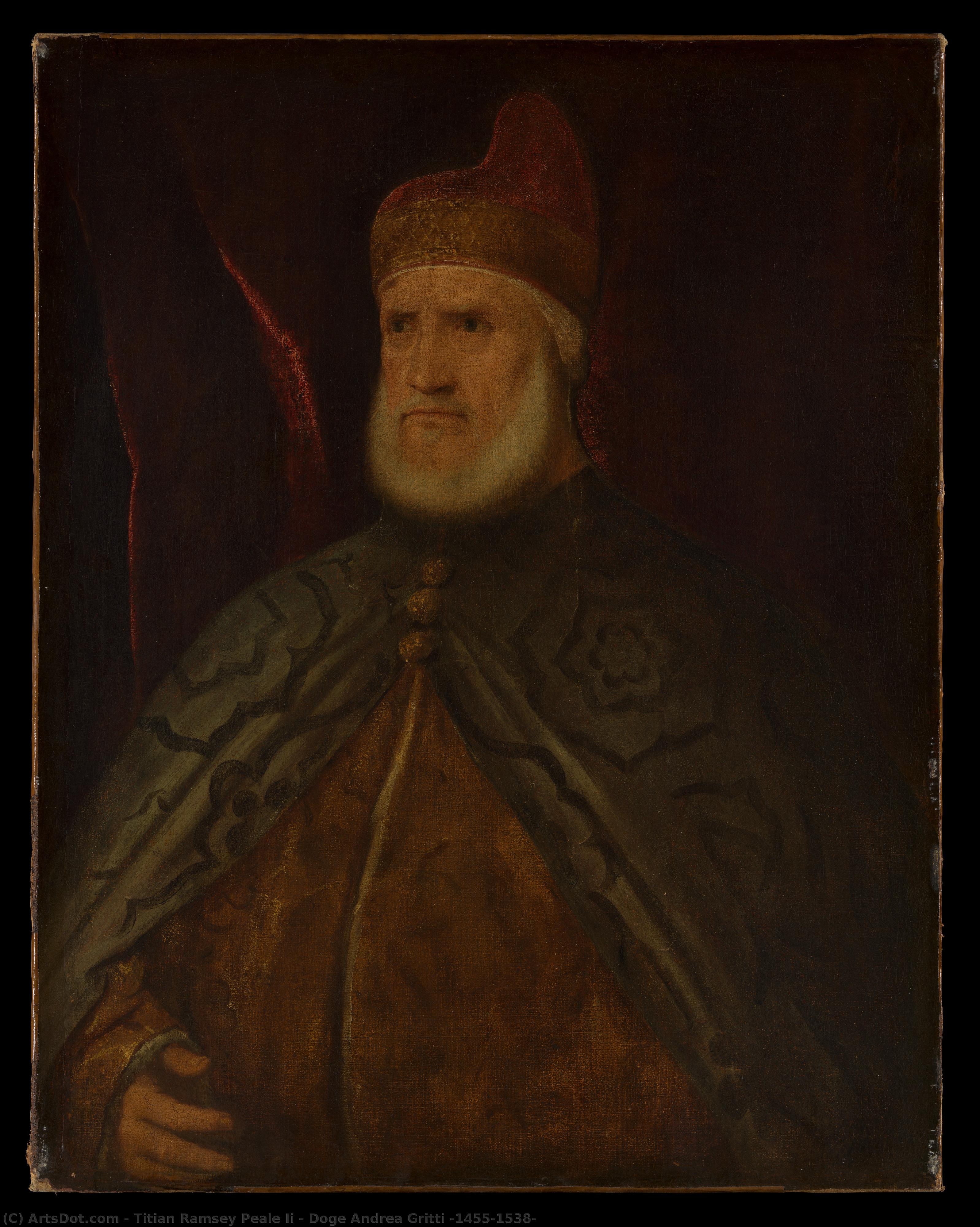 Doge Andrea Gritti (1455–1538) — Titian Ramsay Peale Ii