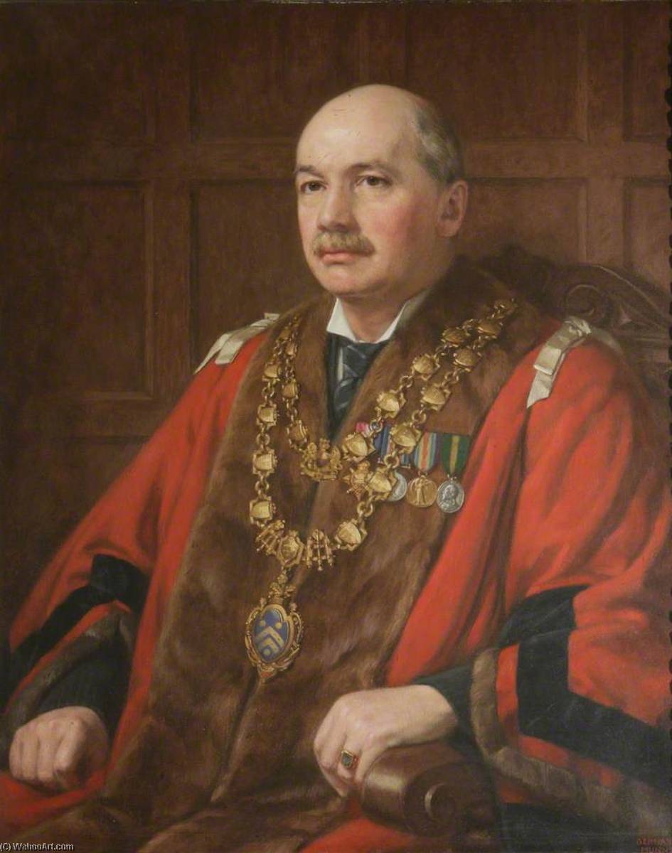 George Richard Woodward, Jp, Mayor — Bernard Munns
