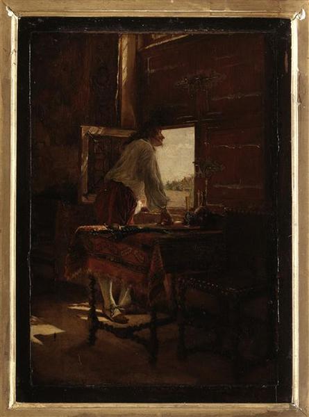 L'attente — Jean-louis Ernest Meissonier