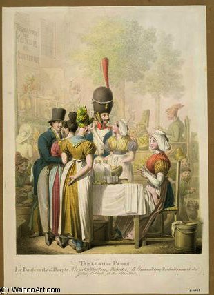 The Boulevard Du Temple, From 'tableau De Paris', — George Emmanuel Opitz