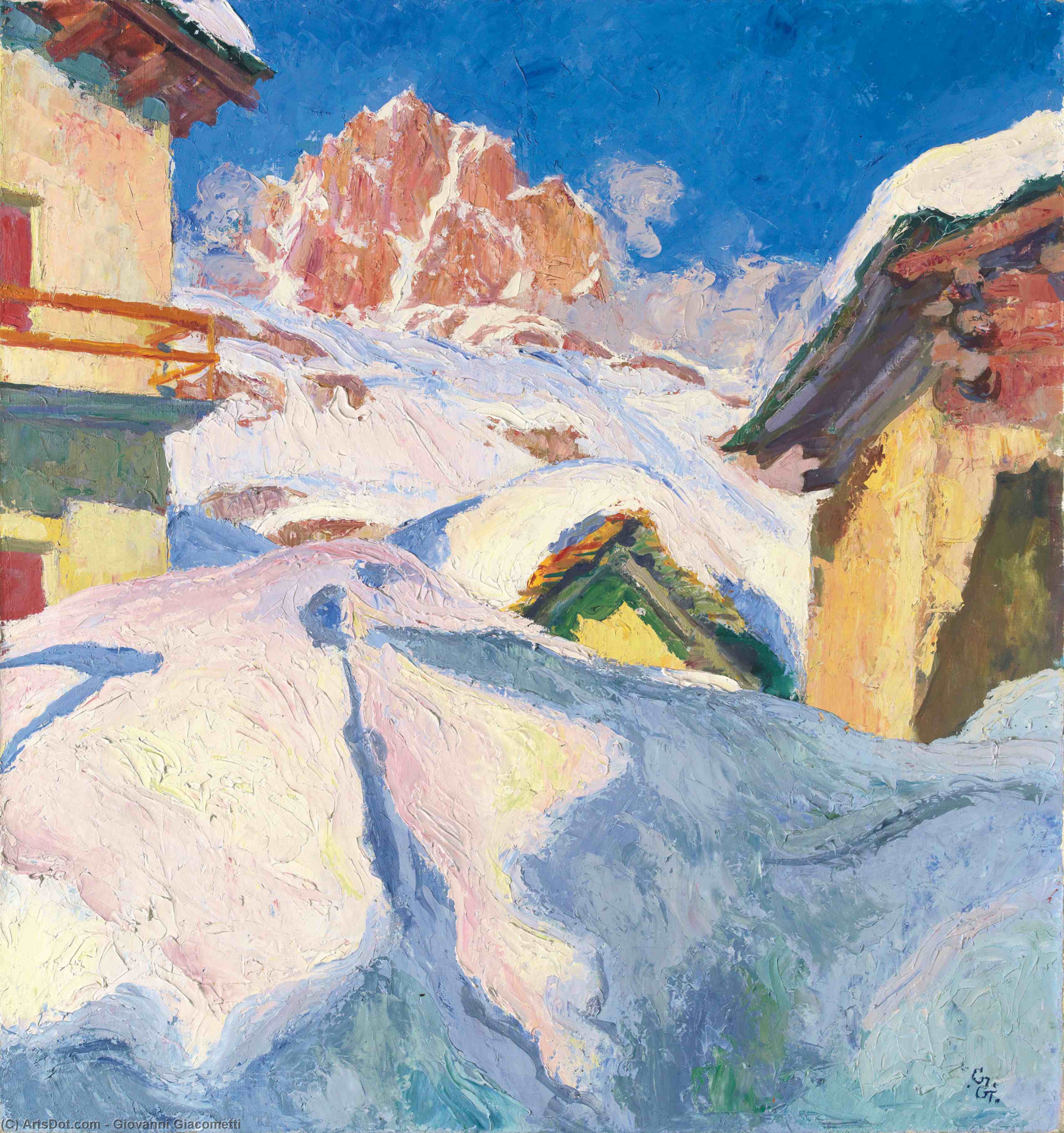 Capolago In Winter — Джованни Джакомоти