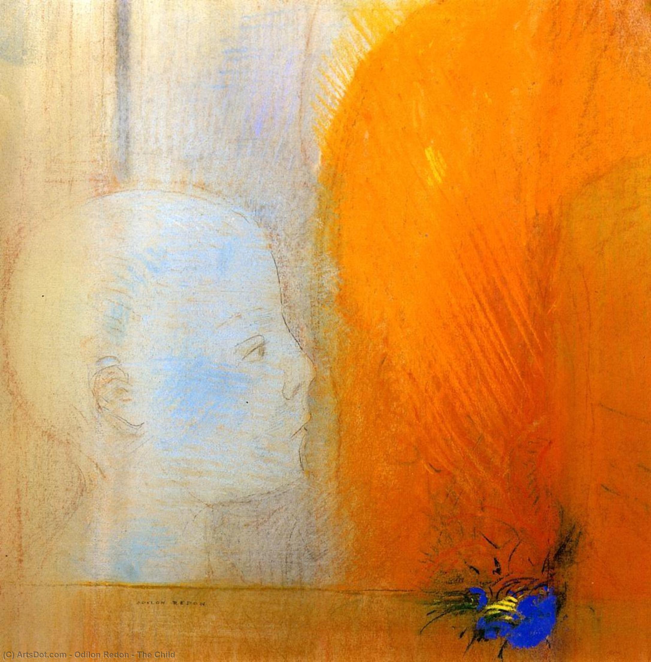 The Child — Одилон Редон