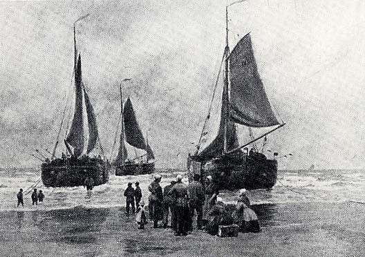 On The Belgium Coast, (painting) — William Edward Norton