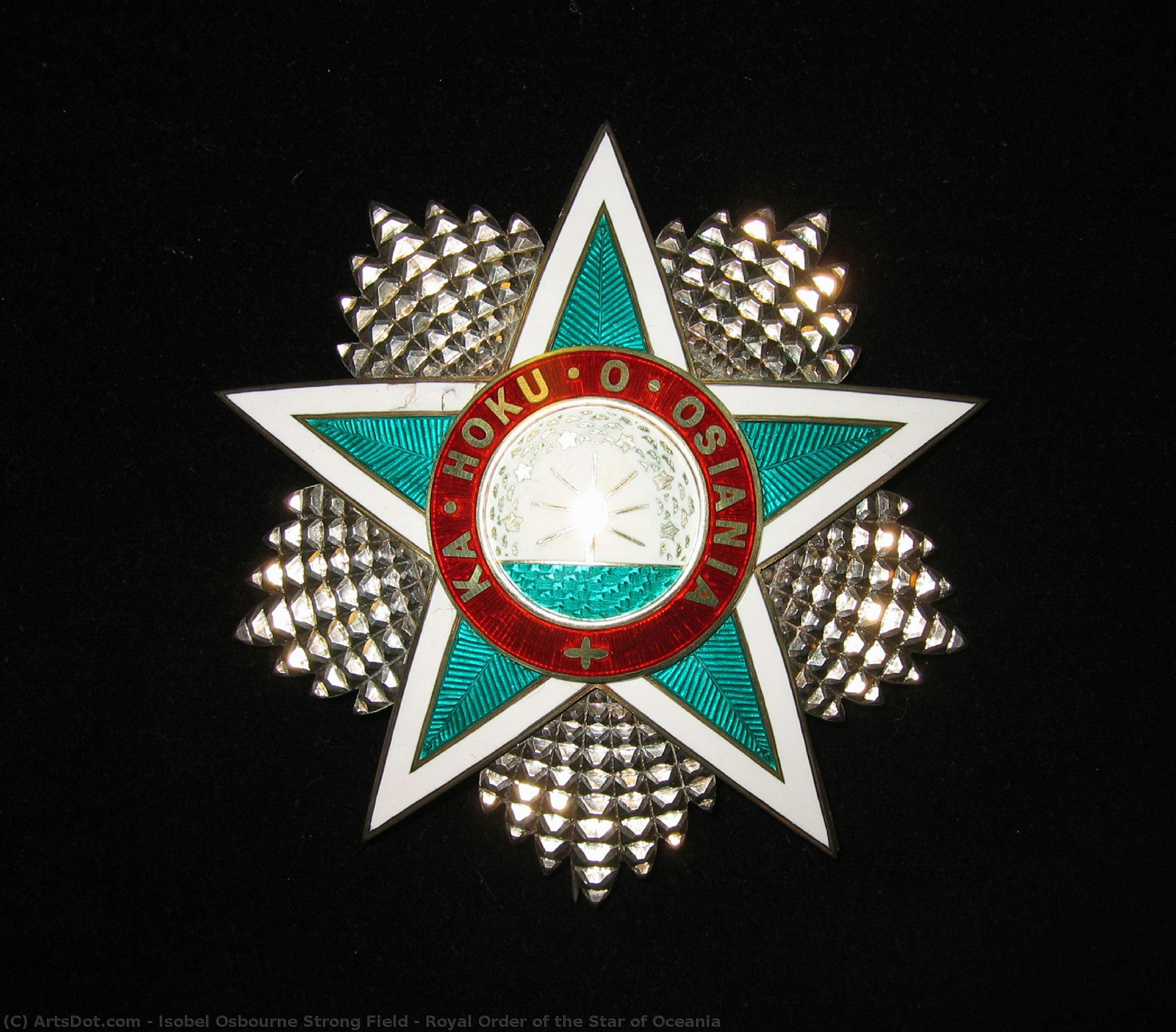 Royal Order Of The Star Of Oceania — Isobel Osbourne Strong Field