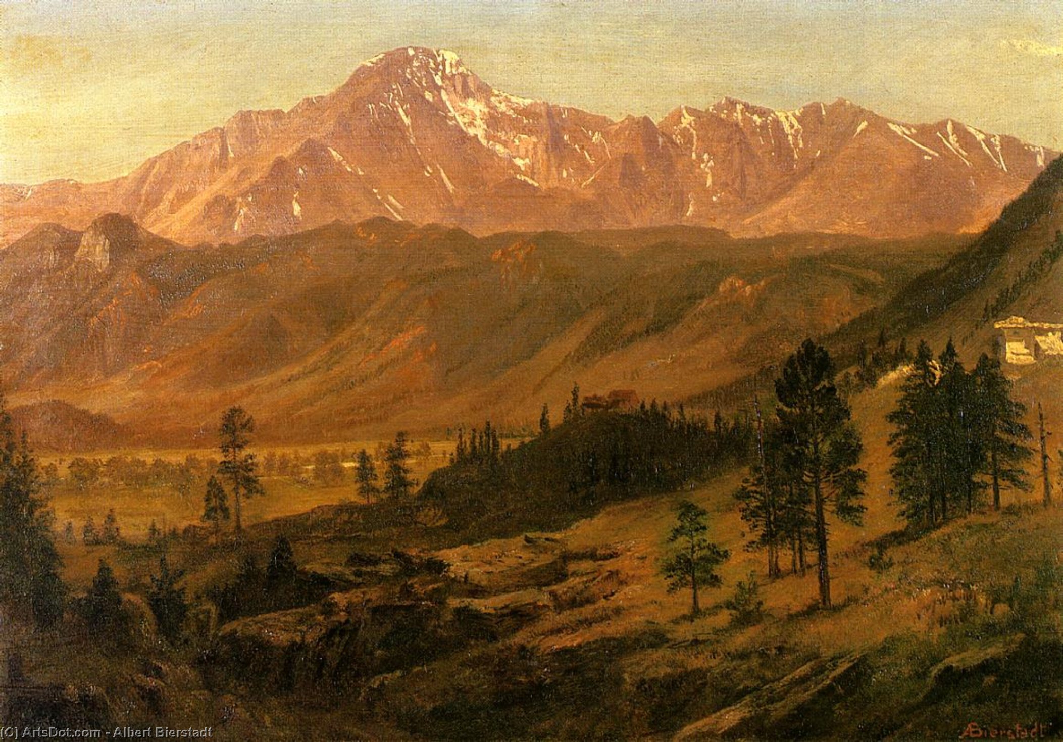 Pikes Peak — Алберт Бирштадт