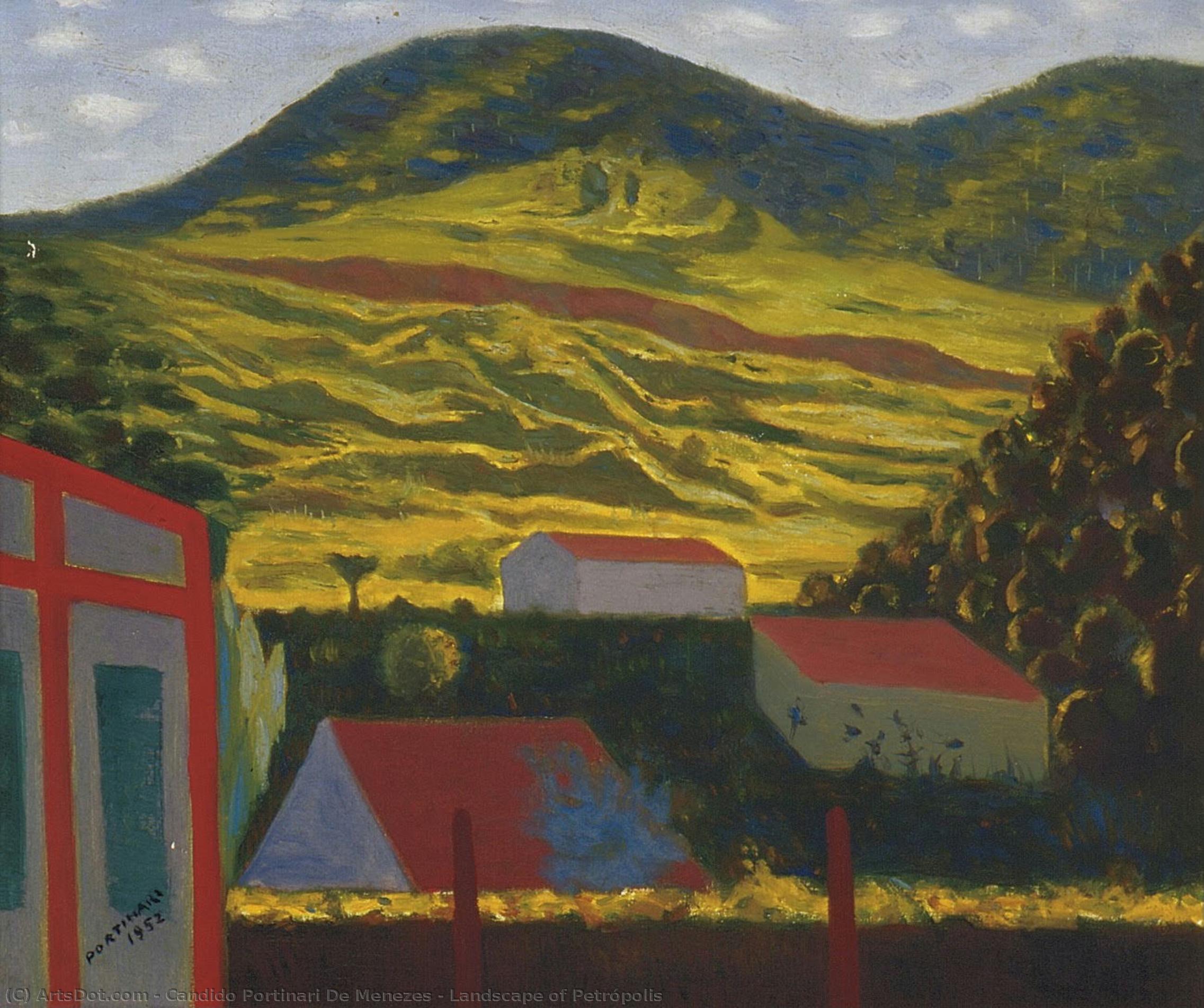 Landscape Of Petrópolis — Candido Portinari De Menezes