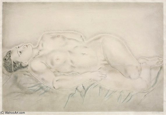 Nu Etendu — Léonard Tsuguharu Foujita