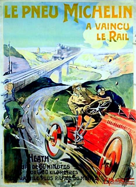 The Tires Michelin Defeated Rail — Ernest Montaut