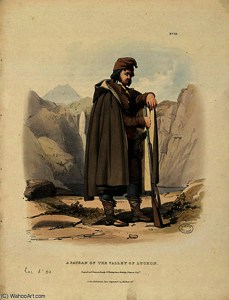 A Paysan Of The Valley Of Luchon — Charles Duffield Harding