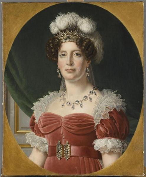 Portrait De La Duchesse D'angoulême — Alexandre François Caminade