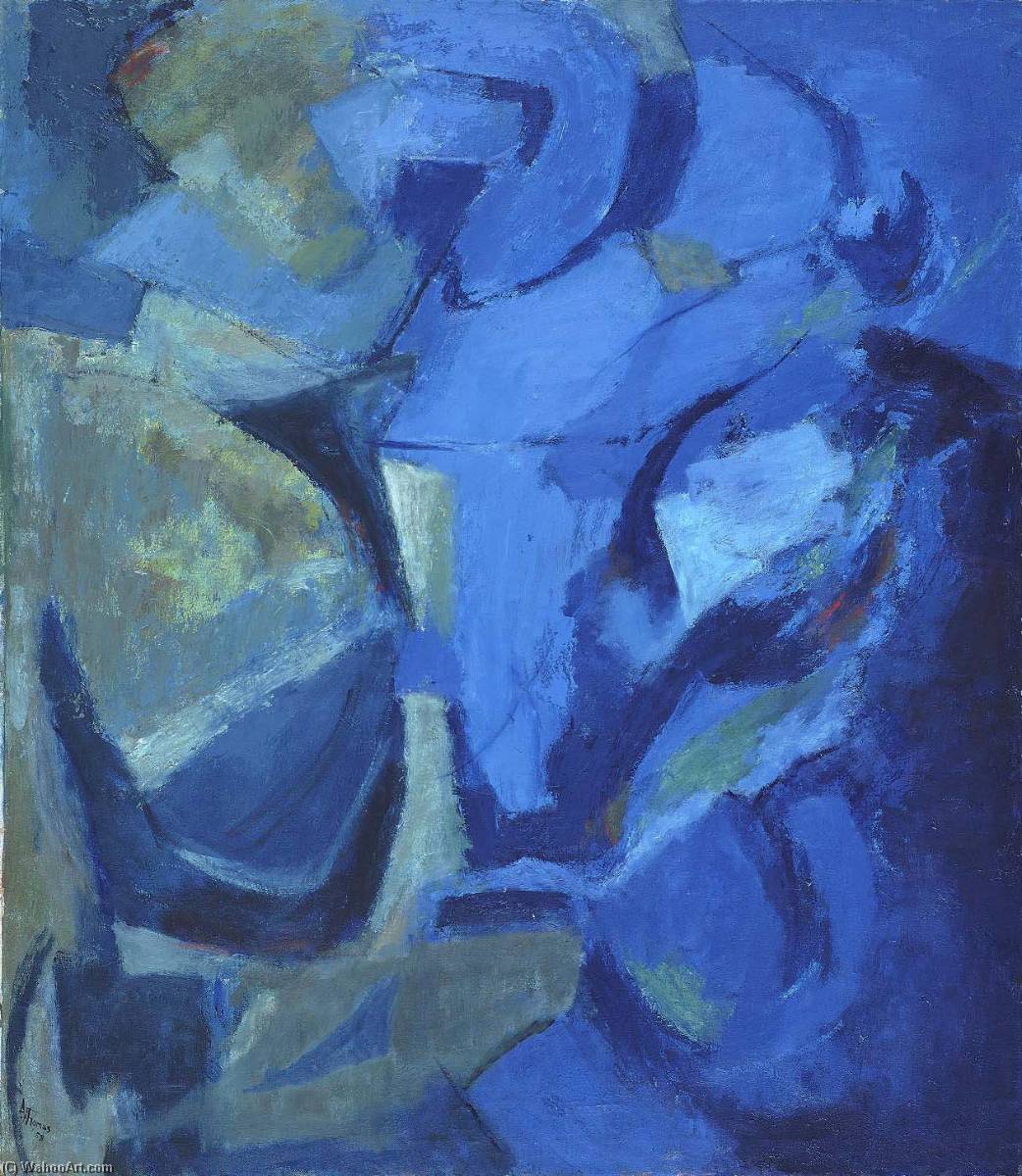 The Stormy Sea — Alma Thomas