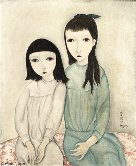 Les Deux Petites Amies — Léonard Tsuguharu Foujita