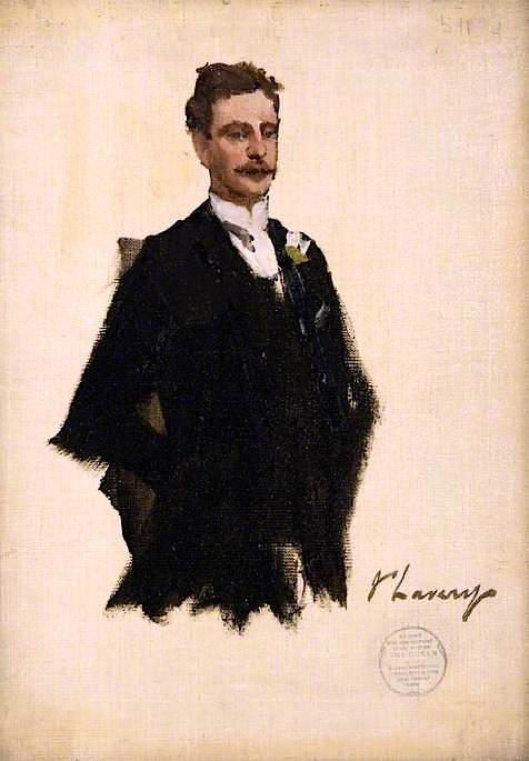 The Honourable Charles W. A. N. Cochrane Baillie, Lord Lamington (sketch) — Sir John Lavery