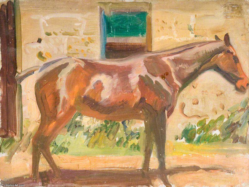 A Bay Hunter — Sir Alfred James Munnings