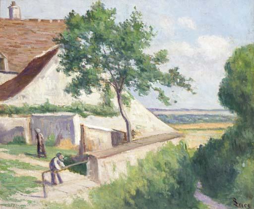 Rolleboise, Home Of The Artist — Maximilien Luce
