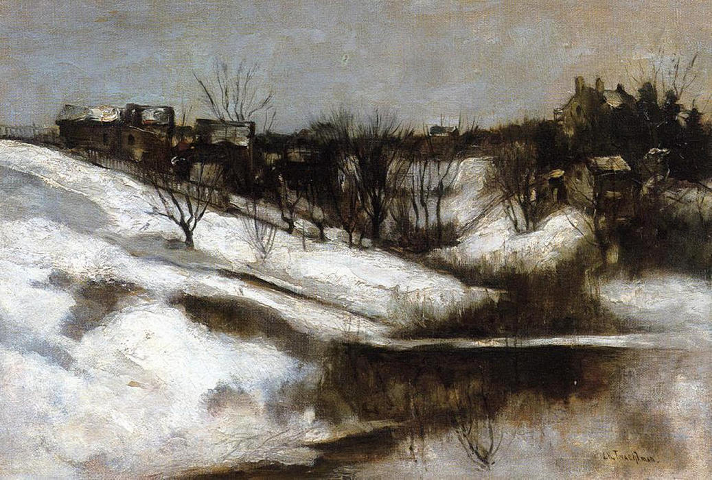 Twachtman's Home, Avondale, Ohio — John Henry Twachtman