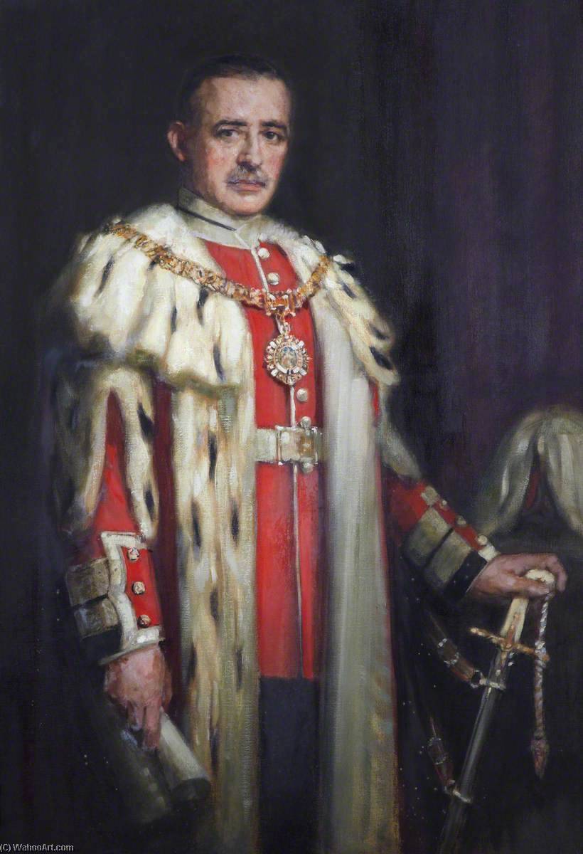 Sir William J. Thomson (1881–1949), Lld, Lord Provost (1932–1935) — Alfred Edward Borthwick