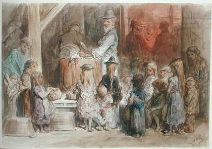 The Charity Of The Fishmongers — Paul Gustave Doré