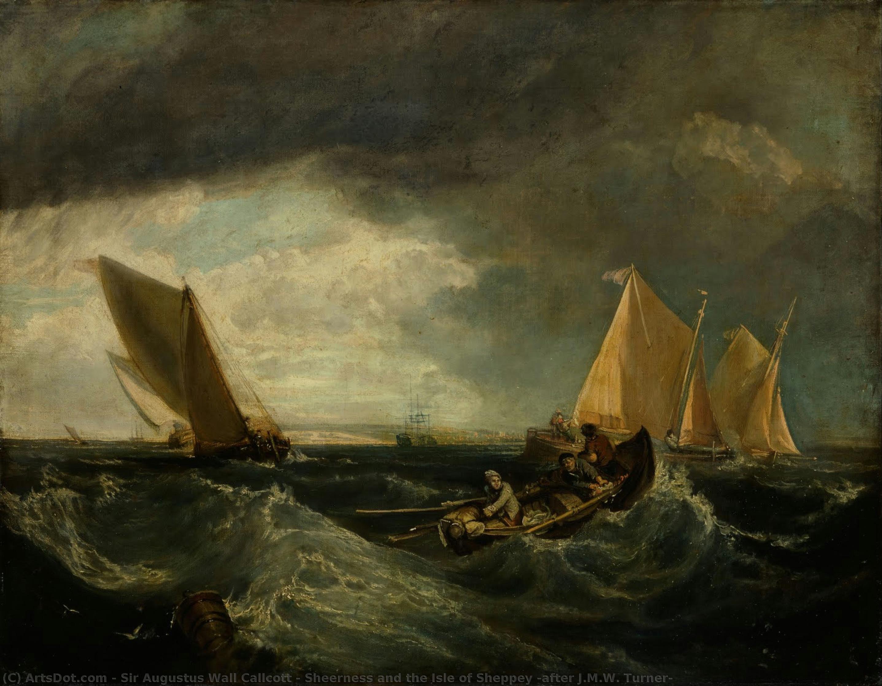 Sheerness And The Isle Of Sheppey (after J.m.w. Turner) — Sir Augustus Wall Callcott