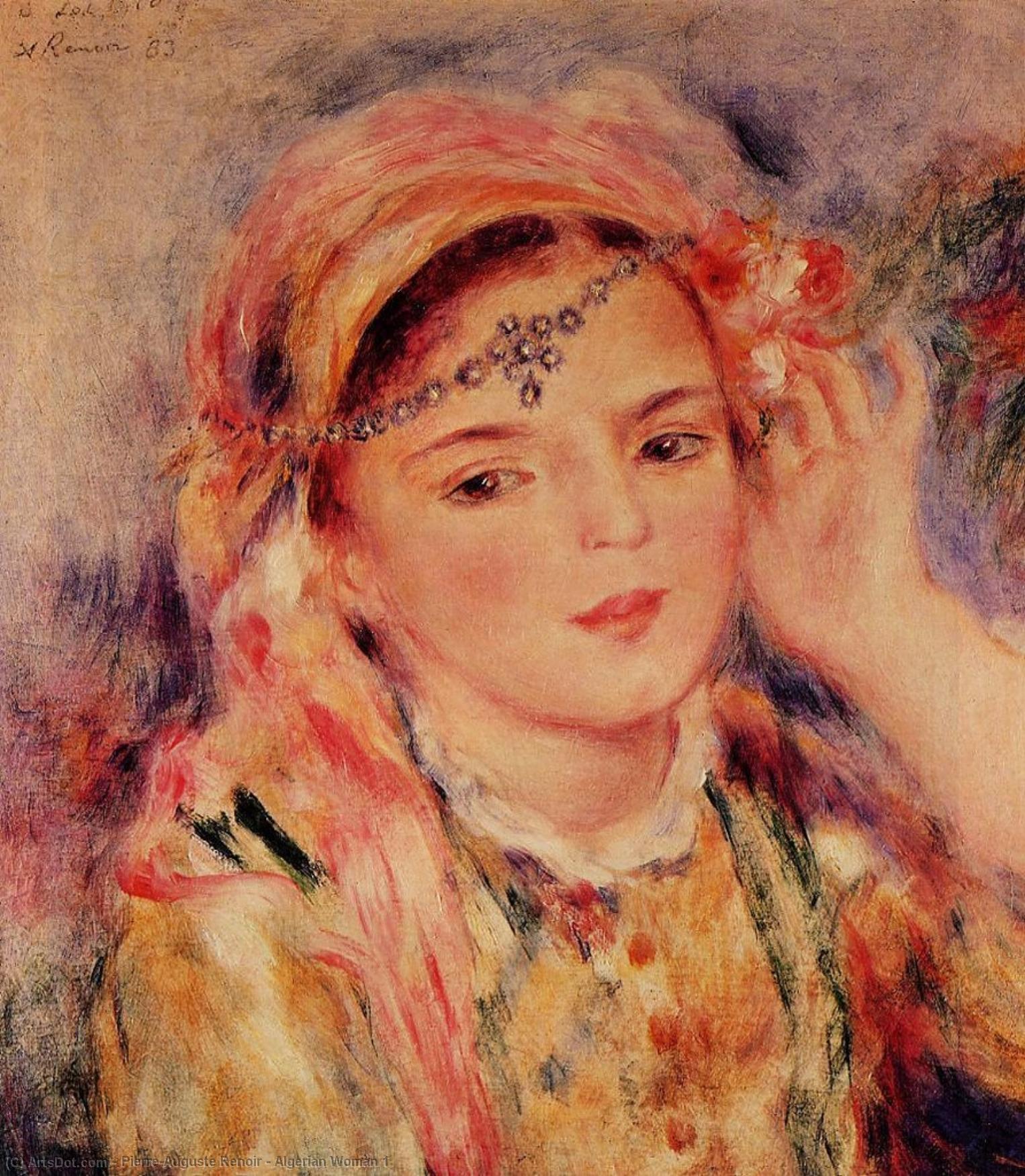 Algerian Woman 1 — Pjer Ogist Renoar