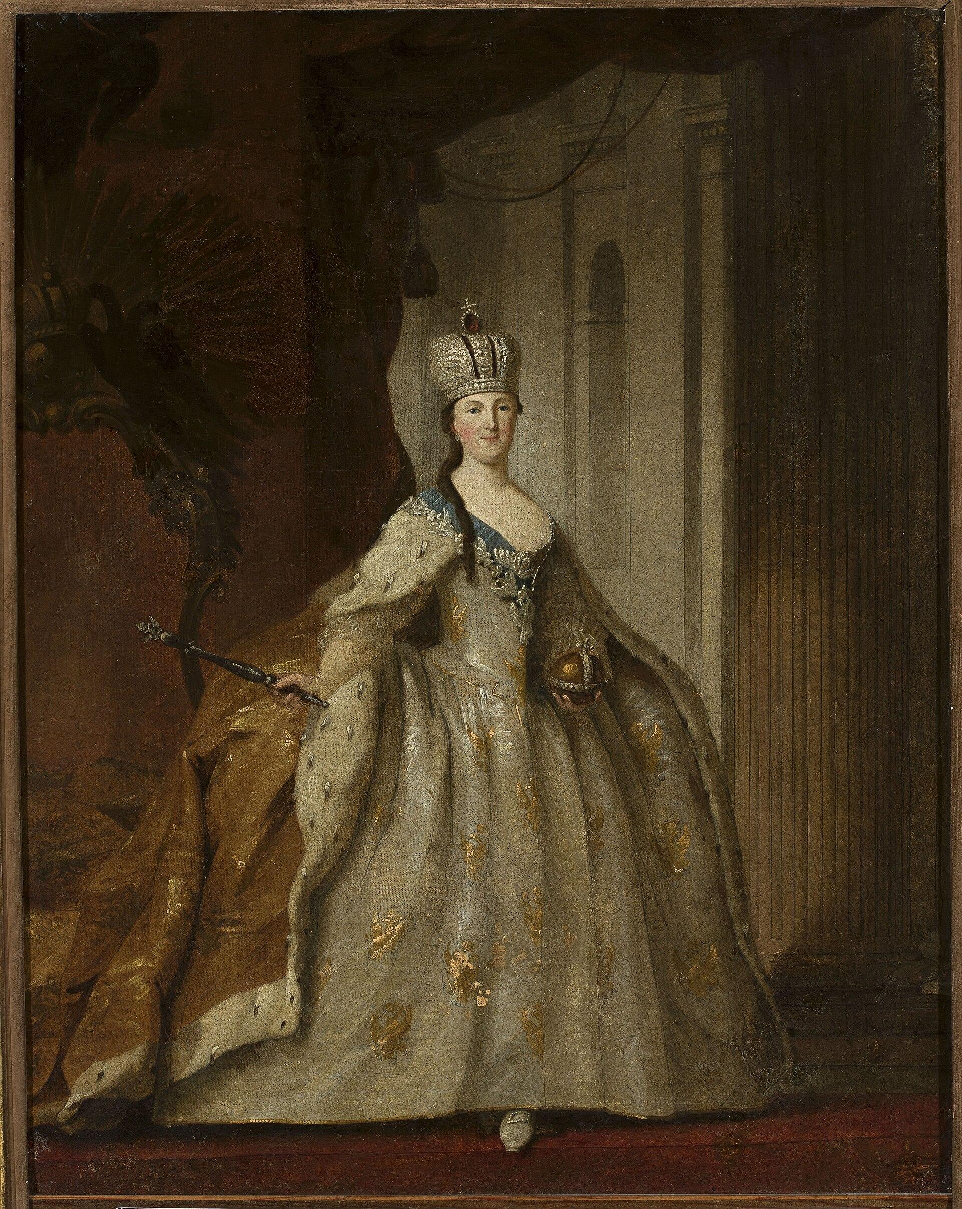 Portrait Of Catherine Ii — Ivan Petrovich Argunov