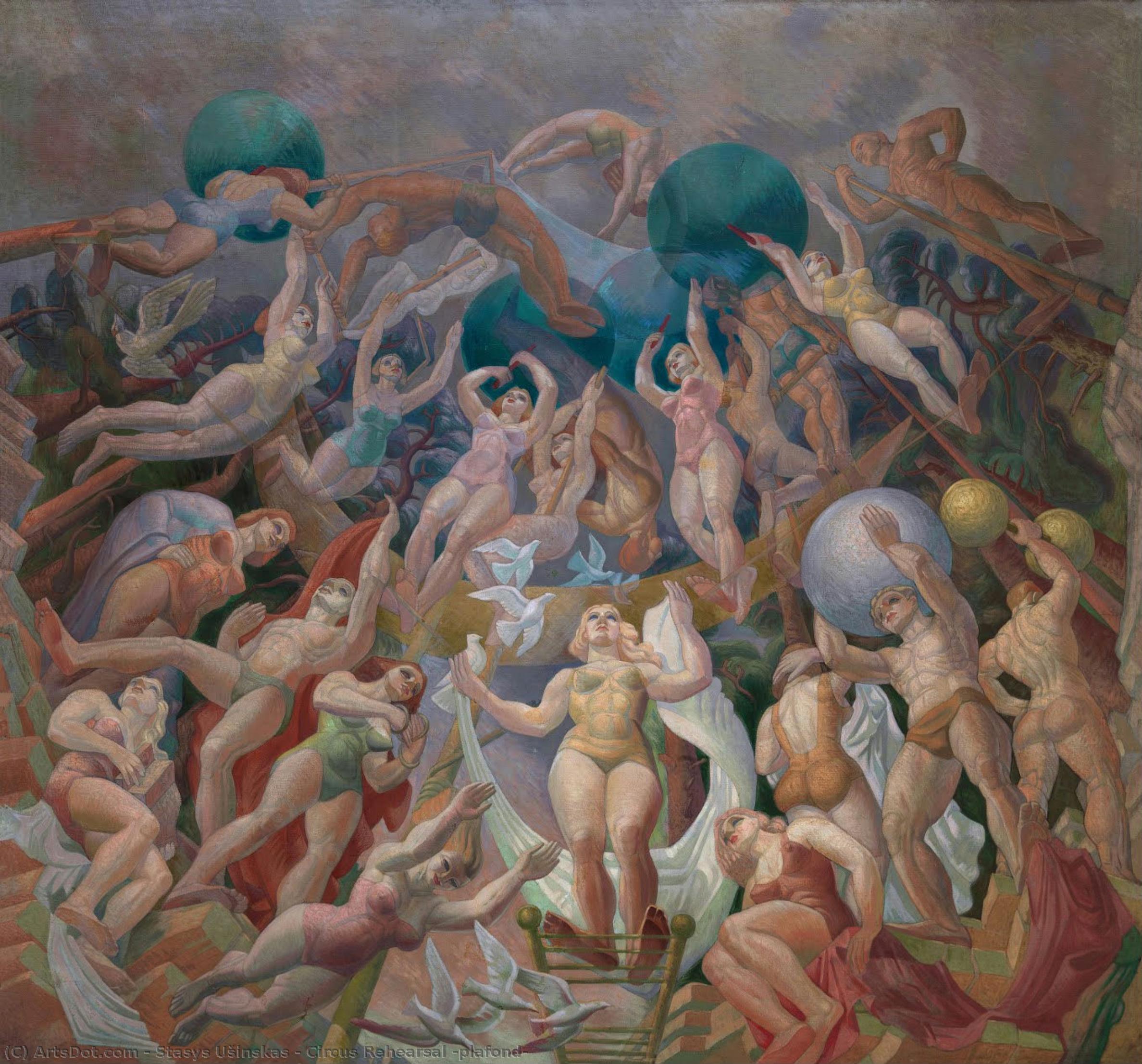 Circus Rehearsal (plafond) — Stasys Ušinskas