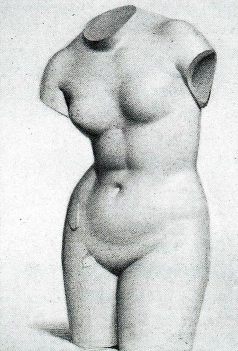 Study Of A Woman 1 — Mariano Fortuny