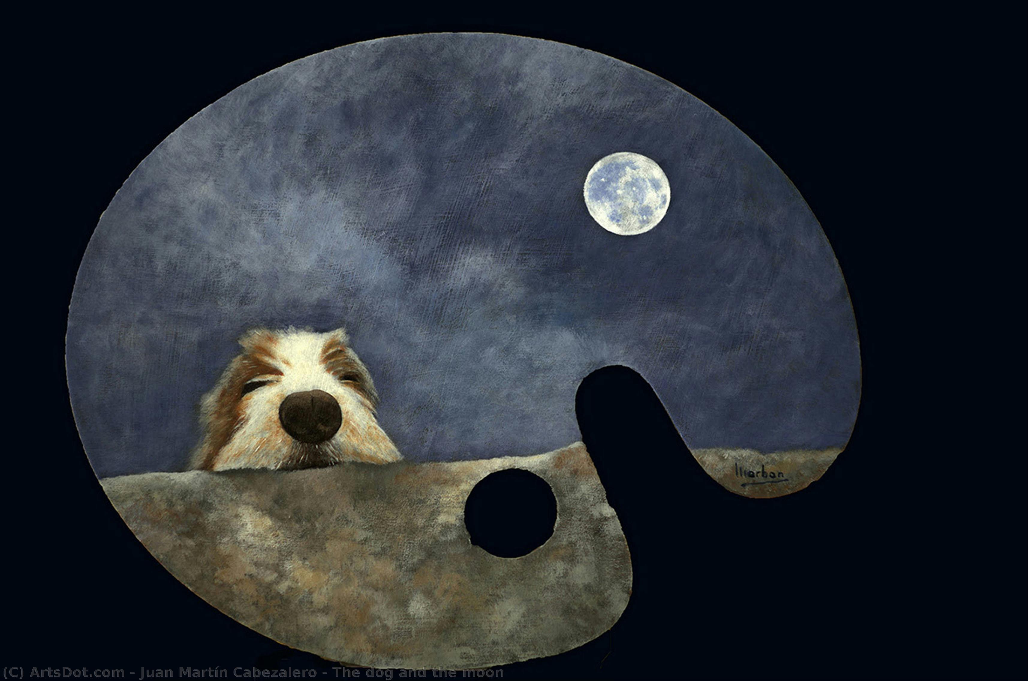 The Dog And The Moon — Juan Martín Cabezalero