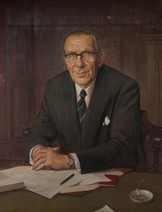 Major William John Charles Kendall (1894–1988), Mbe, Mc, Jp, Fca, Founding Trustee Of The Perrins Museum Trust — Ernest Waldron West