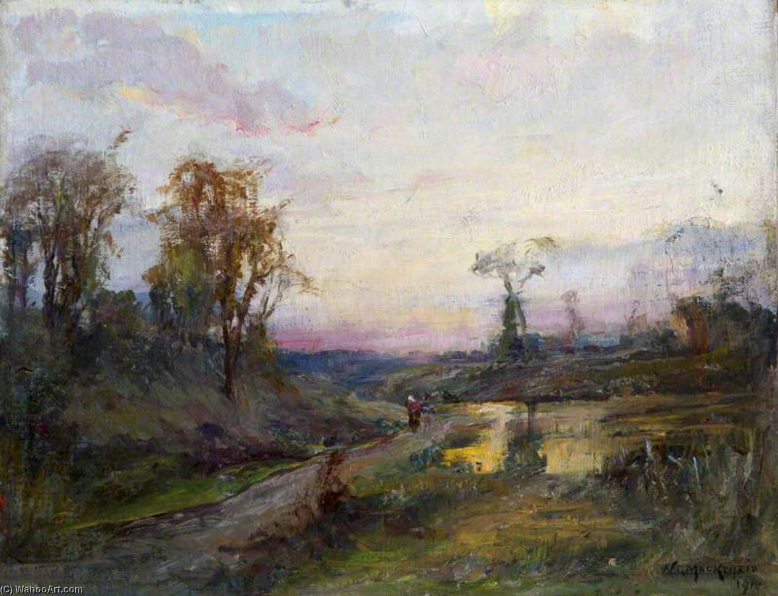 Evening Landscape — William Gibbes Mackenzie