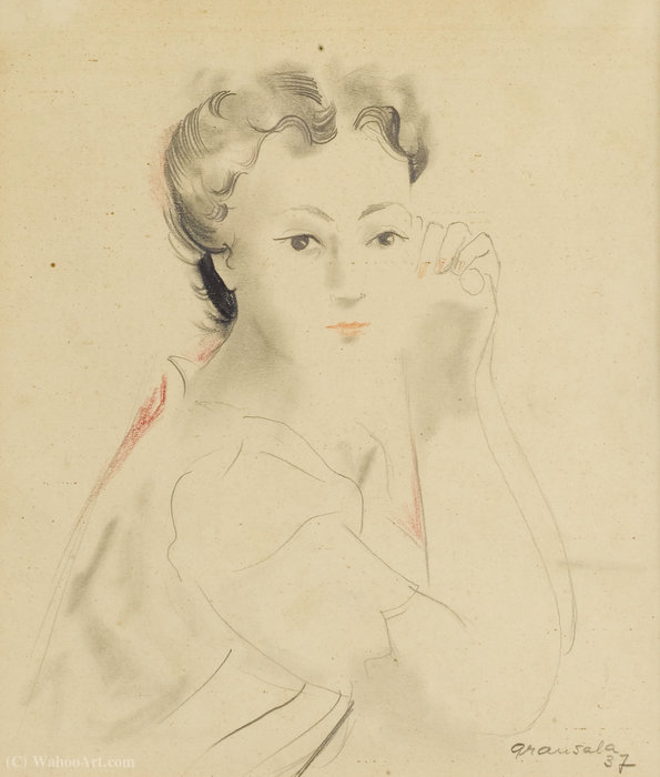 Portrait Of A Woman, (1937) — Emilio Grau Sala