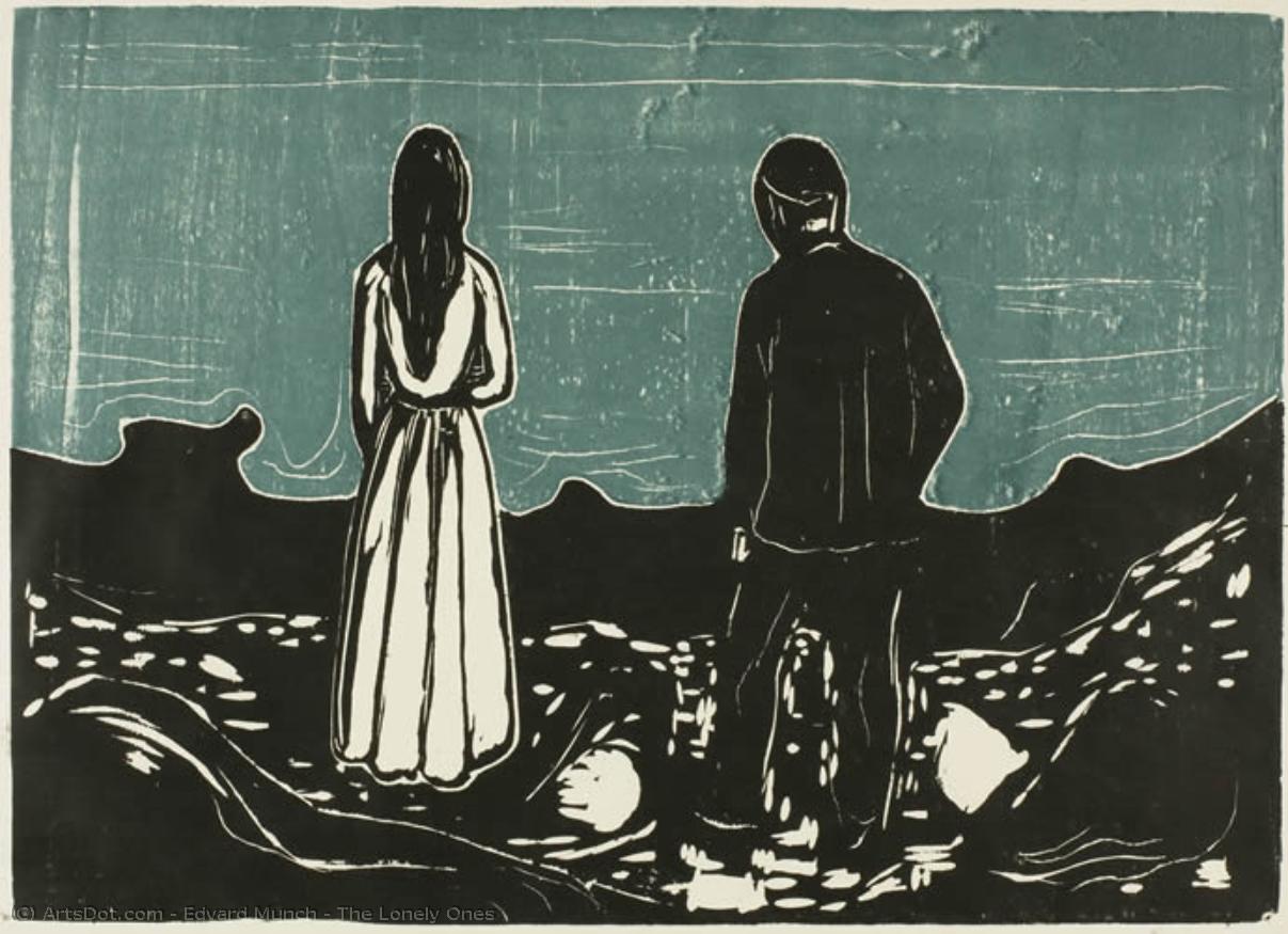 The Lonely Ones — Edvard Munch