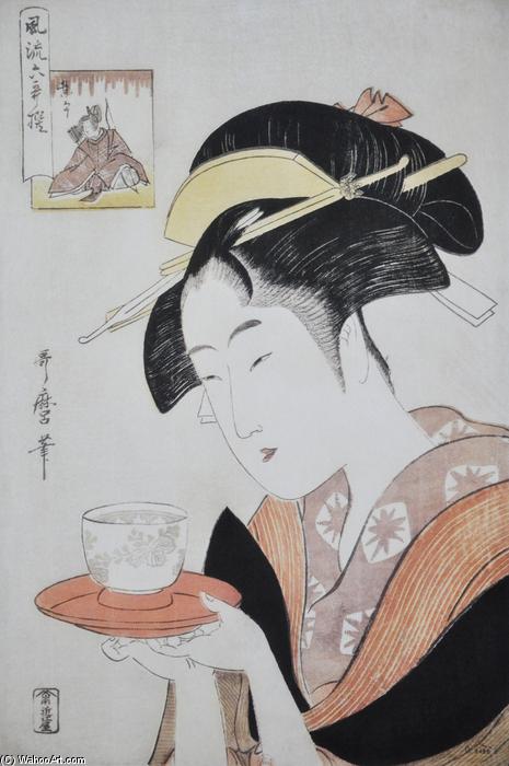 Portrait Of Naniwaya Okita — Kitagawa Utamaro
