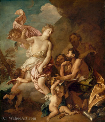 Venus Asks Vulcan To Forge Aeneas' Armour. — Charles De La Fosse