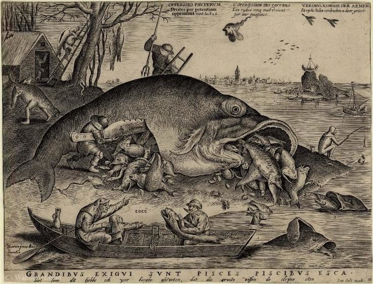 Big Fish Eat Small Fish — Pieter Van Der Heyden