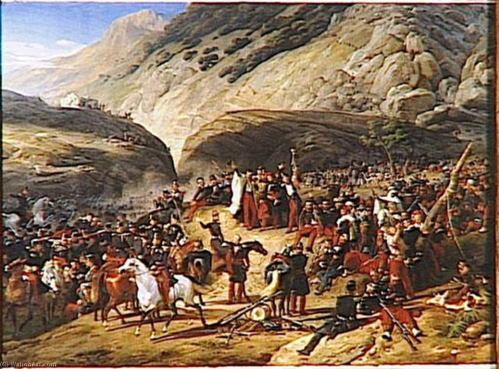 L'armee Francaise Occupe Le Teniah De Mouzaia.12 Mai 1840 — Emile Jean Horace Vernet