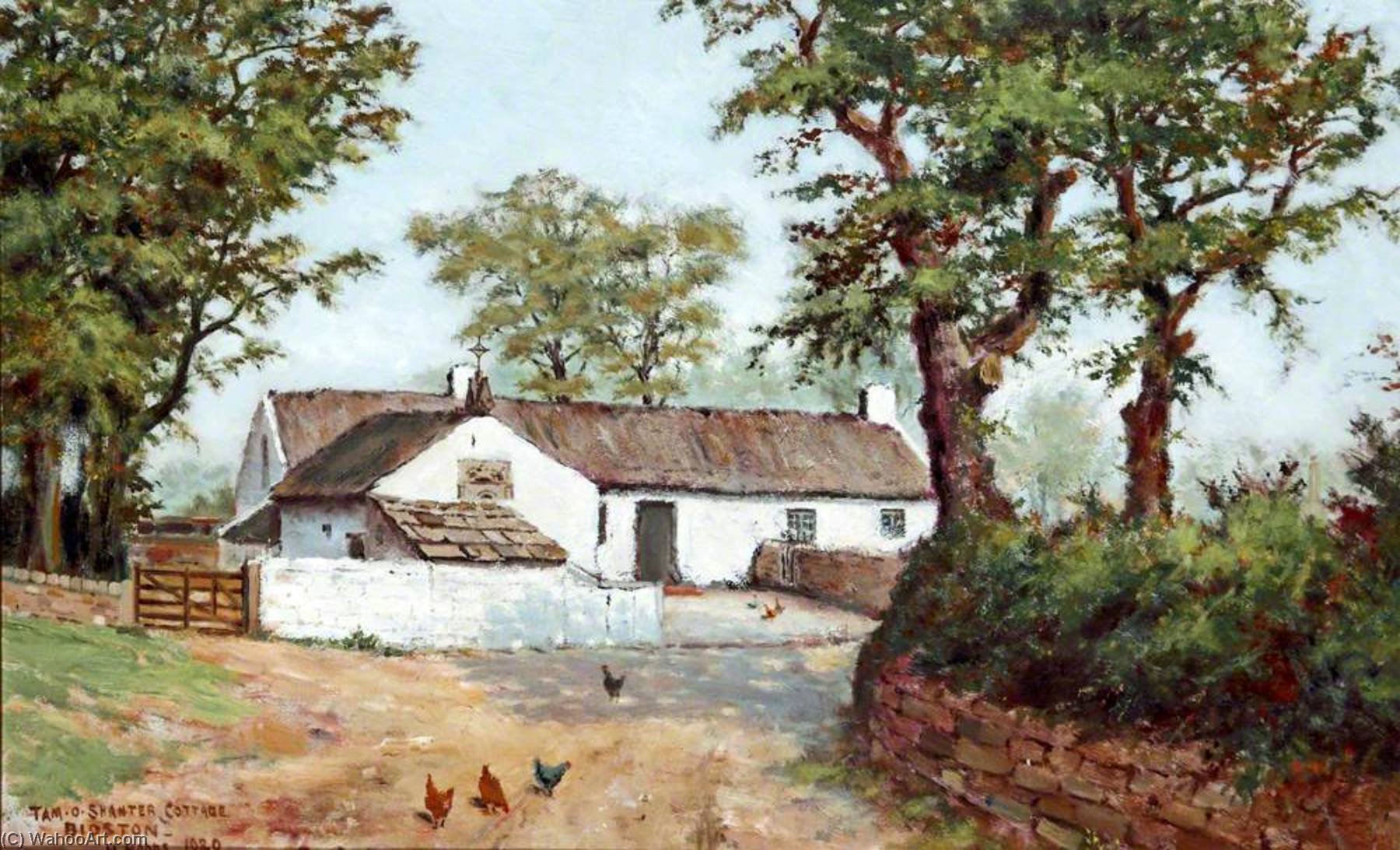 Tam O' Shanter's Cottage, Bidston, Wirral — Harold Hopps
