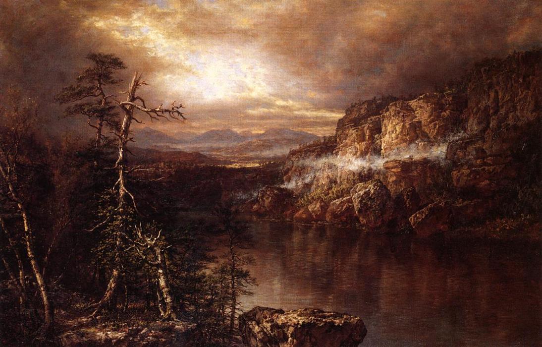 Lake Minnewaska After Showers — Daniel Huntington