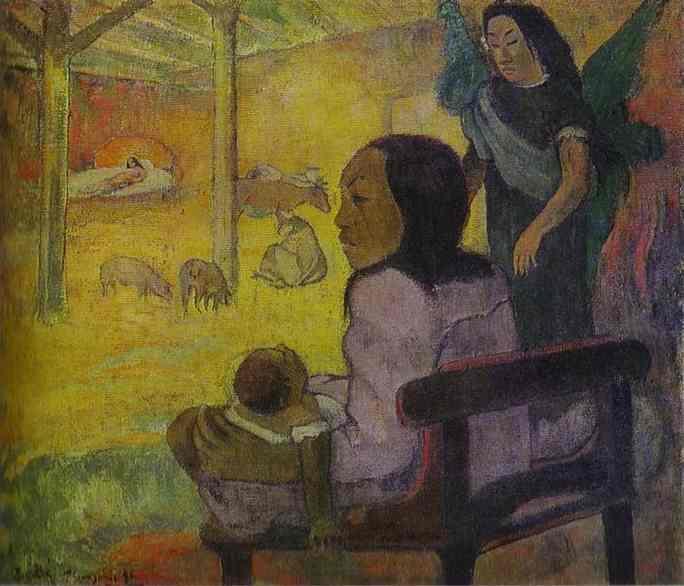 Baby (natividad De Cristo Tahitiano) — Eugène Henri Paul Gauguin