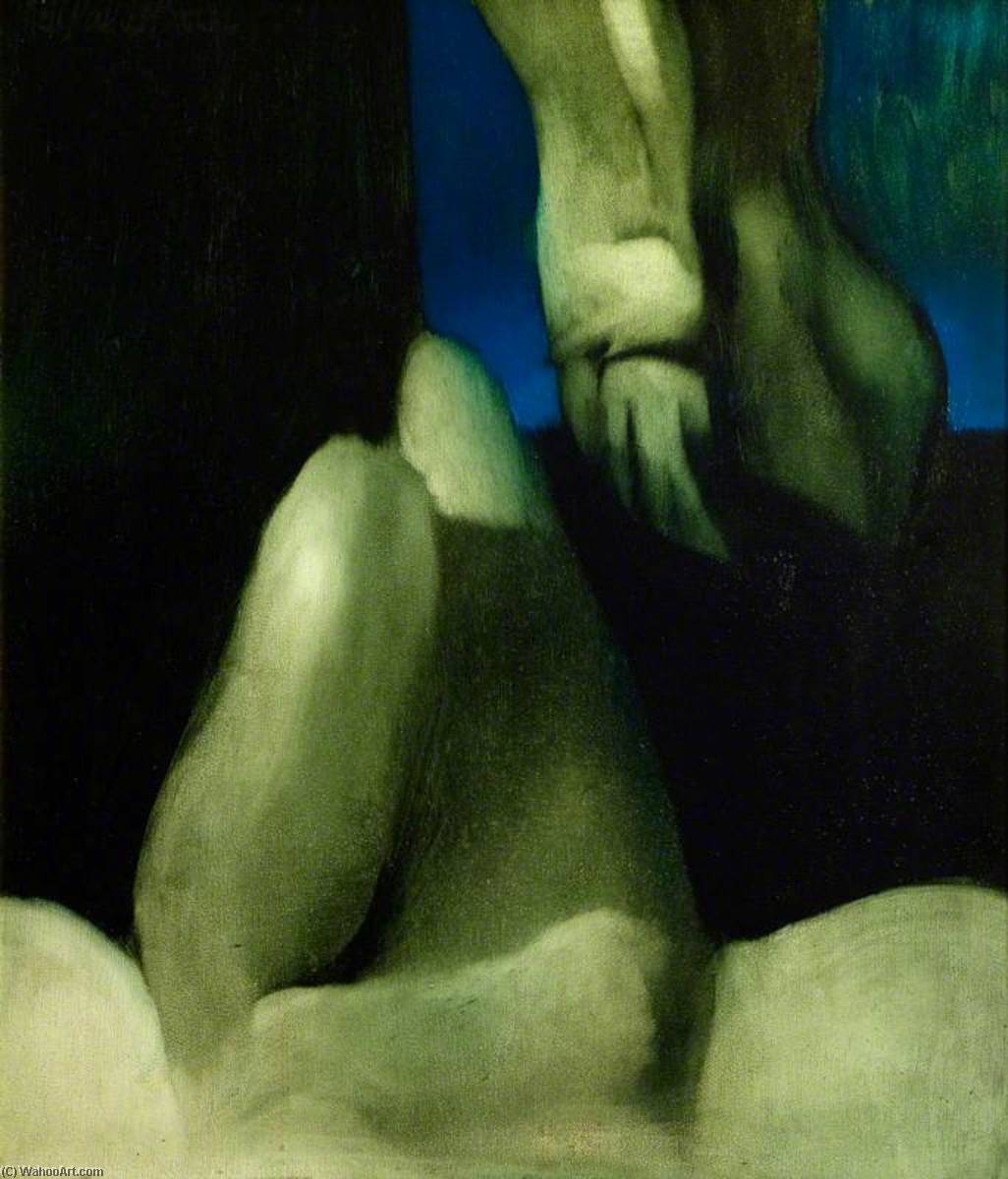 Small Figure With Blue — Neil Dallas Brown