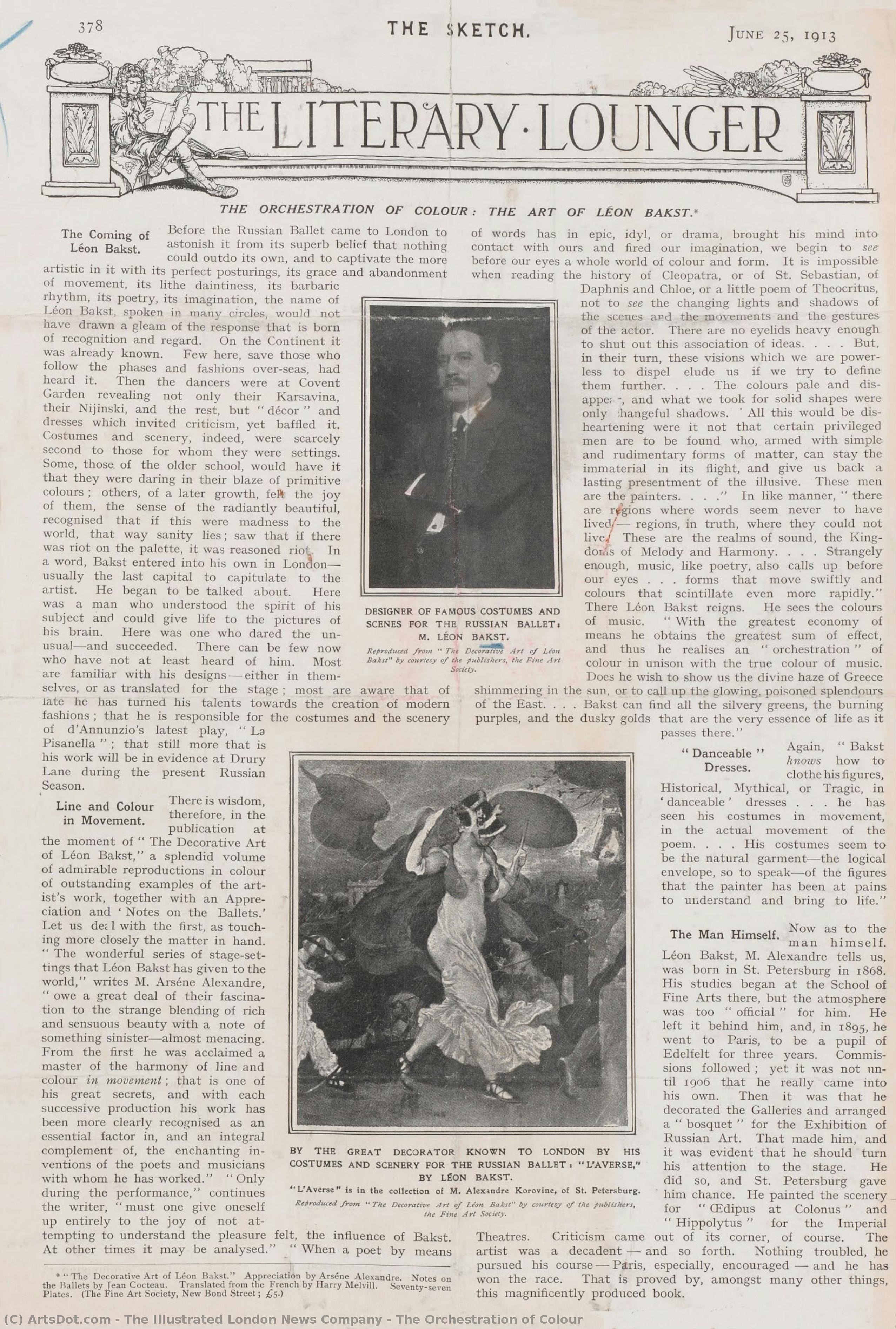 The Orchestration Of Colour — The Illustrated London News Company